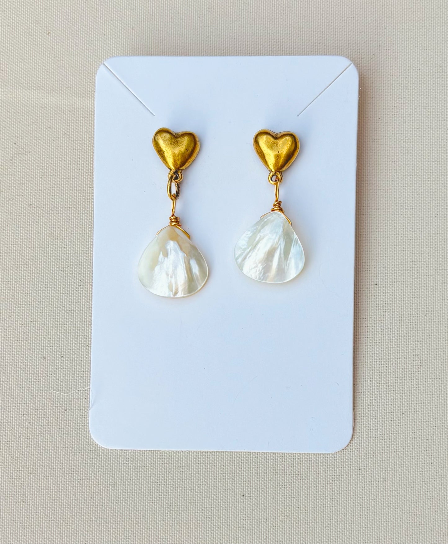 Drop Pearl Earrings