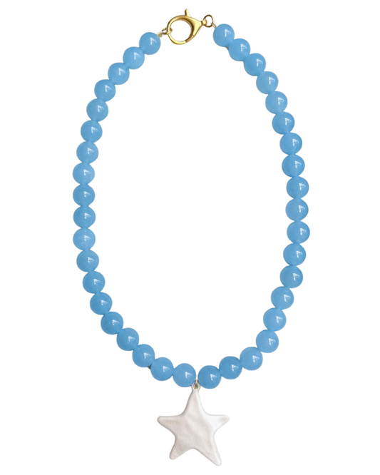Southern Belle - blue & white