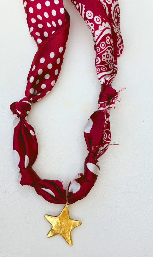 Statement Scarf - Bulldog Maroon