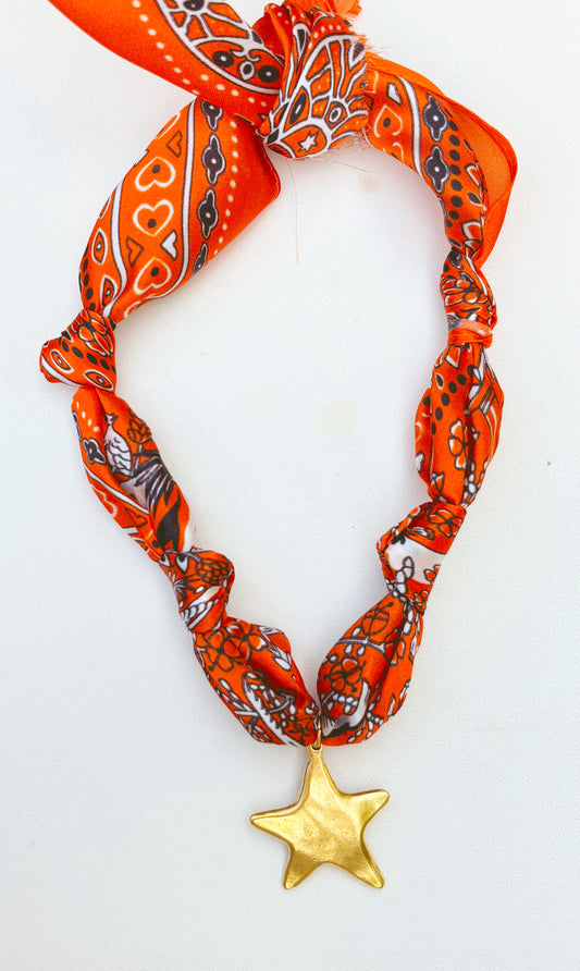 Statement Scarf - TN Orange