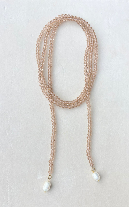 lily wrap — champagne