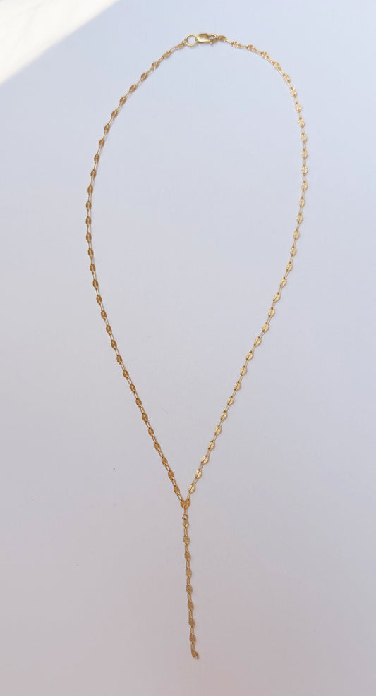 sunburst drop necklace