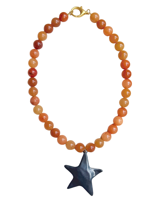 Southern Belle - orange & black