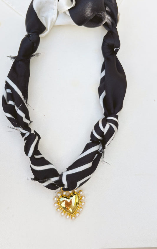 Statement Scarf - B&W