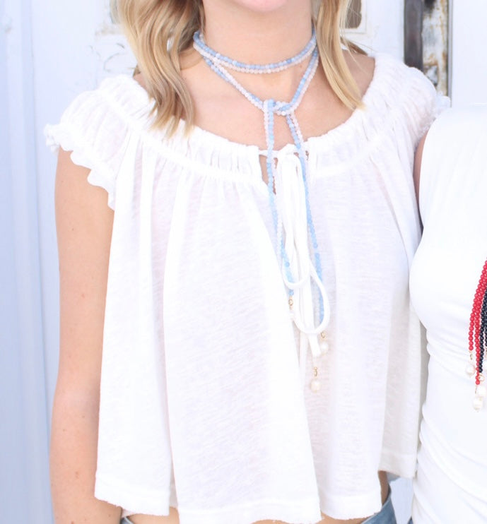 Lily Wrap - Powder Blue