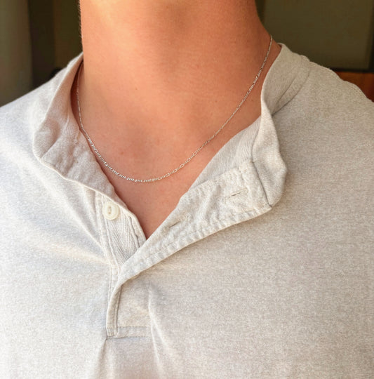 Men’s Classic Silver Chain - 20in